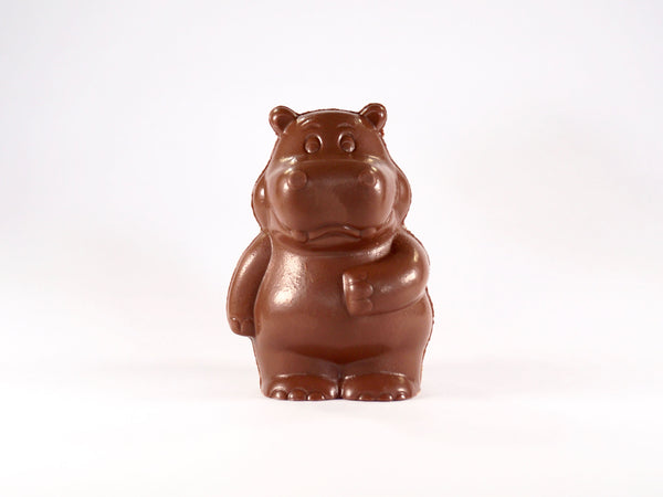 Hippopotame en chocolat